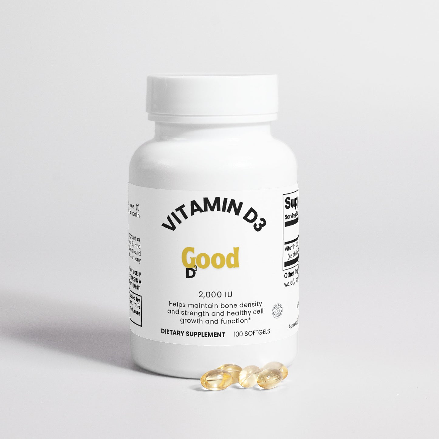 Vitamin D3 2,000 IU