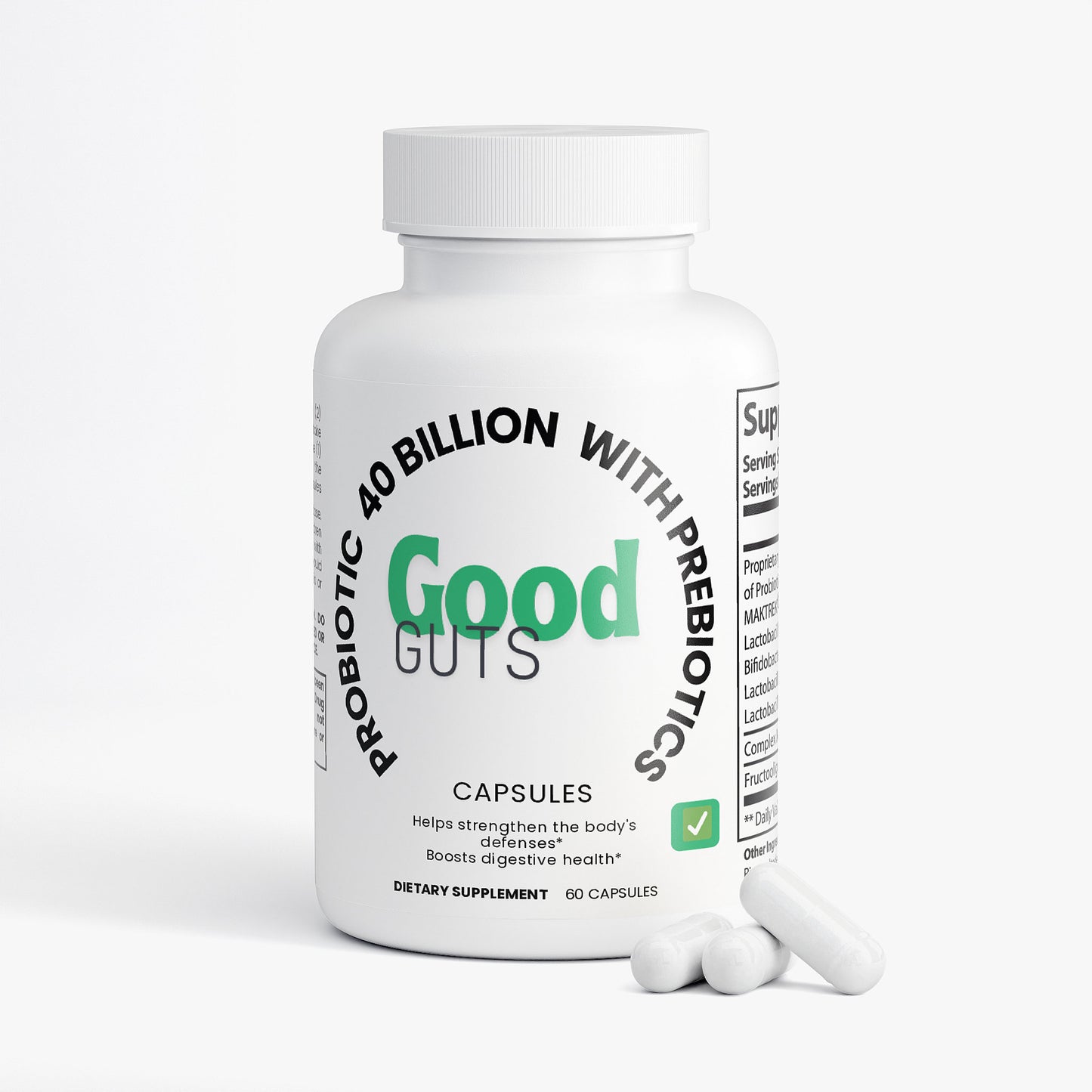 Probiotic 40 Billion with Prebiotics