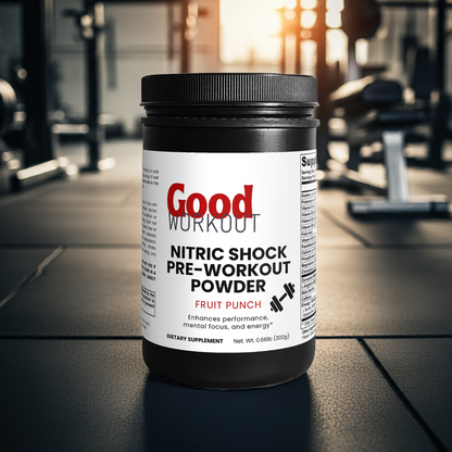 Nitric Shock Pre-Workout Powder (Fruit Punch)